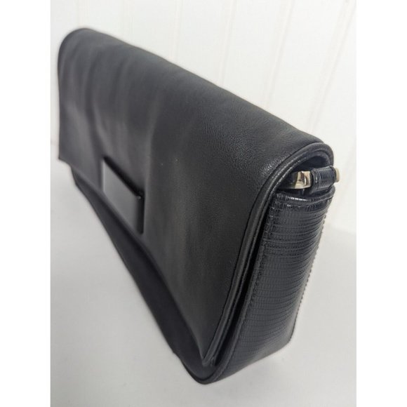 Vintage Mondani‎ New York Chic Shoulder Bag Black Medium Size Simulated Leather - Picture 1 of 7